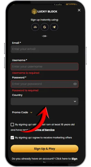 Email inbox with activation message and confirmation link