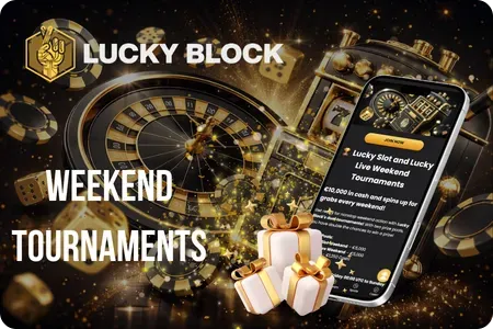 Lucky Block weekend tournament leaderboard and prize pool up to £10000
